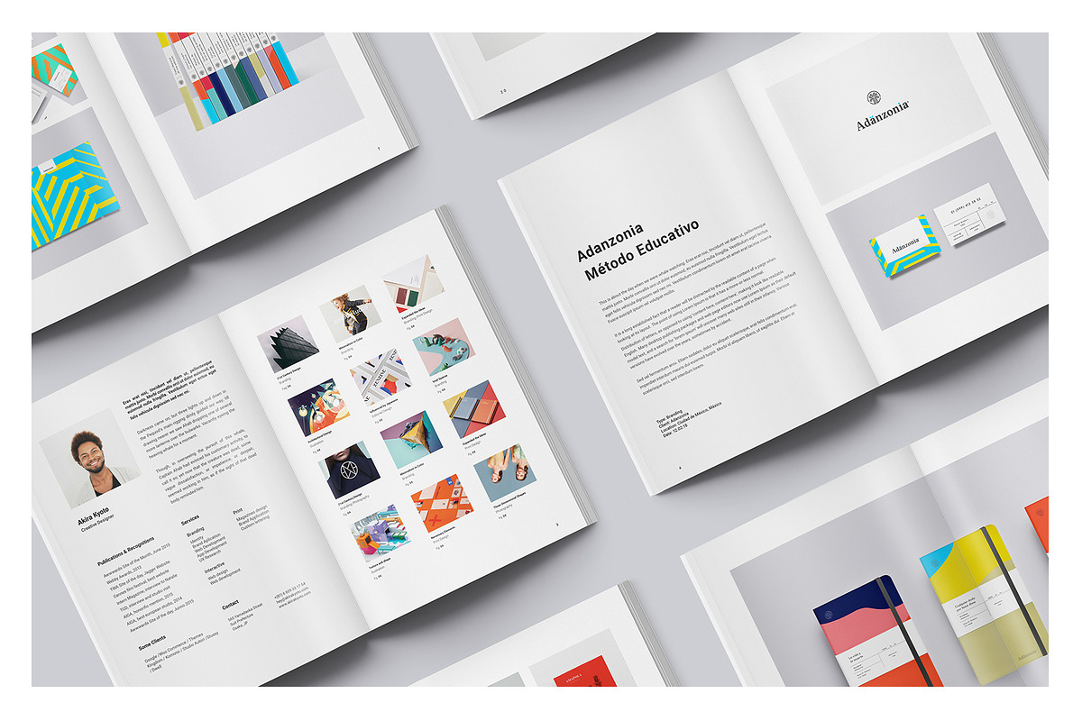 Minimal Portfolio Template, a Brochure Template by Jorge Lima (Photo 7 of 10)