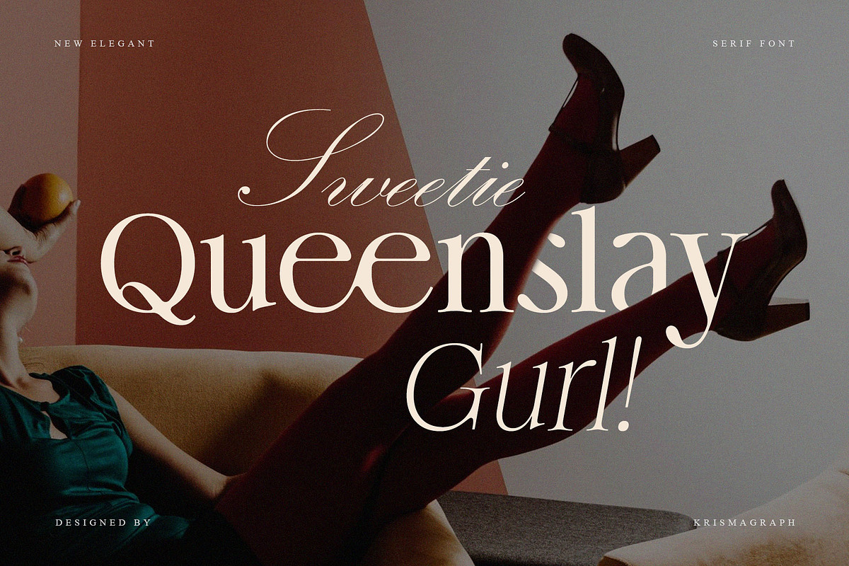 Chérié – Ligature Serif Family Font, a Serif Font by Krismagraph (Photo 4 of 15)