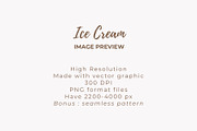 Aesthetic Ice Cream with Flower, an Illustration by ryelart.design (Thumbnail 3 of 3)