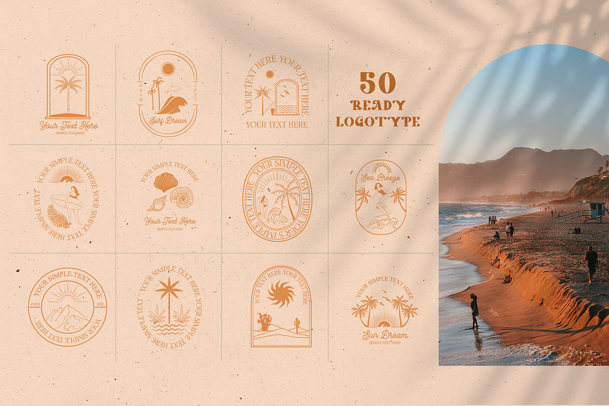 Sun Dream Logotype, a Branding & Logo Template by Mio Buono (Photo 3 of 13)