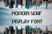 Desperate Enuf: Stylish Display Font, a Serif Font by GearShift (Thumbnail 5 of 6)