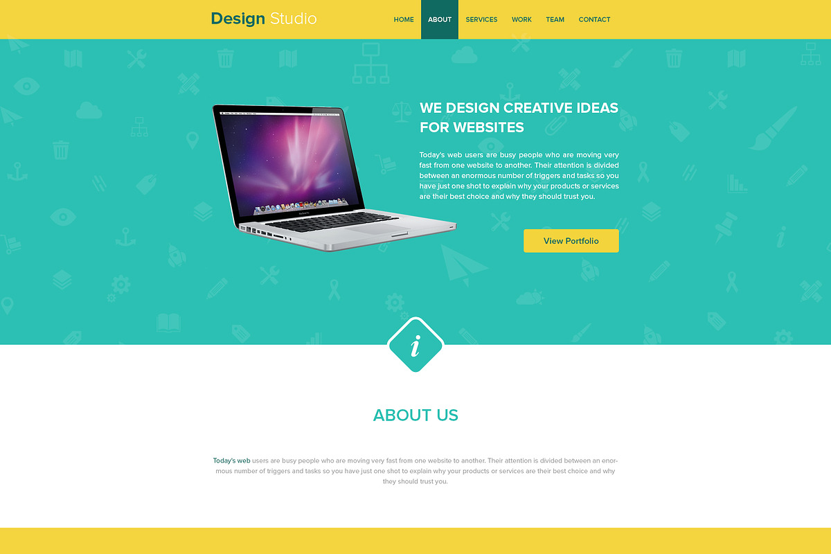 Design Studio Company, a Websites & App Template by zeeshanriaz55 (Photo 2 of 2)