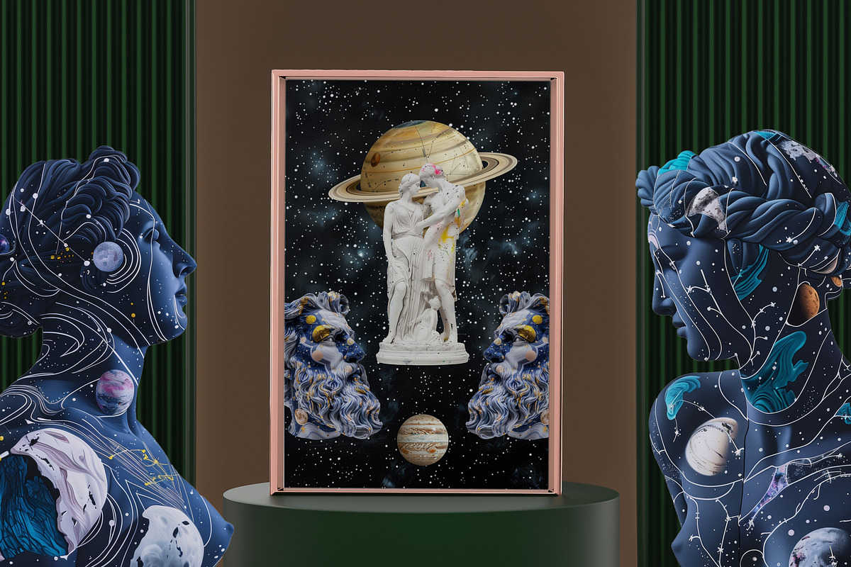 Galaxy collage creator, an Object Graphic by Chikovnaya (Photo 8 of 21)