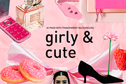 Girly & cute aesthetic for Collages, an Object Graphic by designerbianca (Thumbnail 1 of 4)