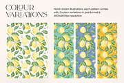Italian Seamless Patterns Collection, a Pattern Graphic by Corina Moscu (Thumbnail 4 of 9)