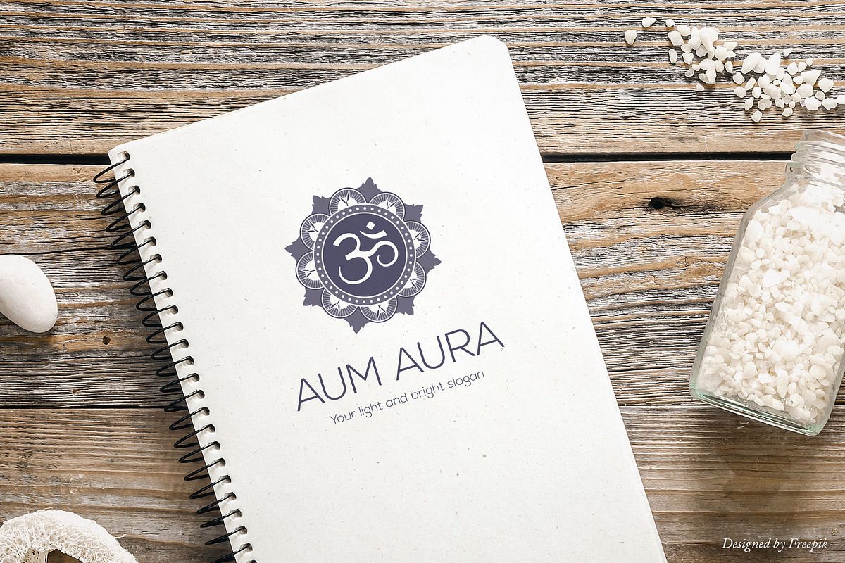 Mindful Mandala Logo Pack Canva & AI preview 8