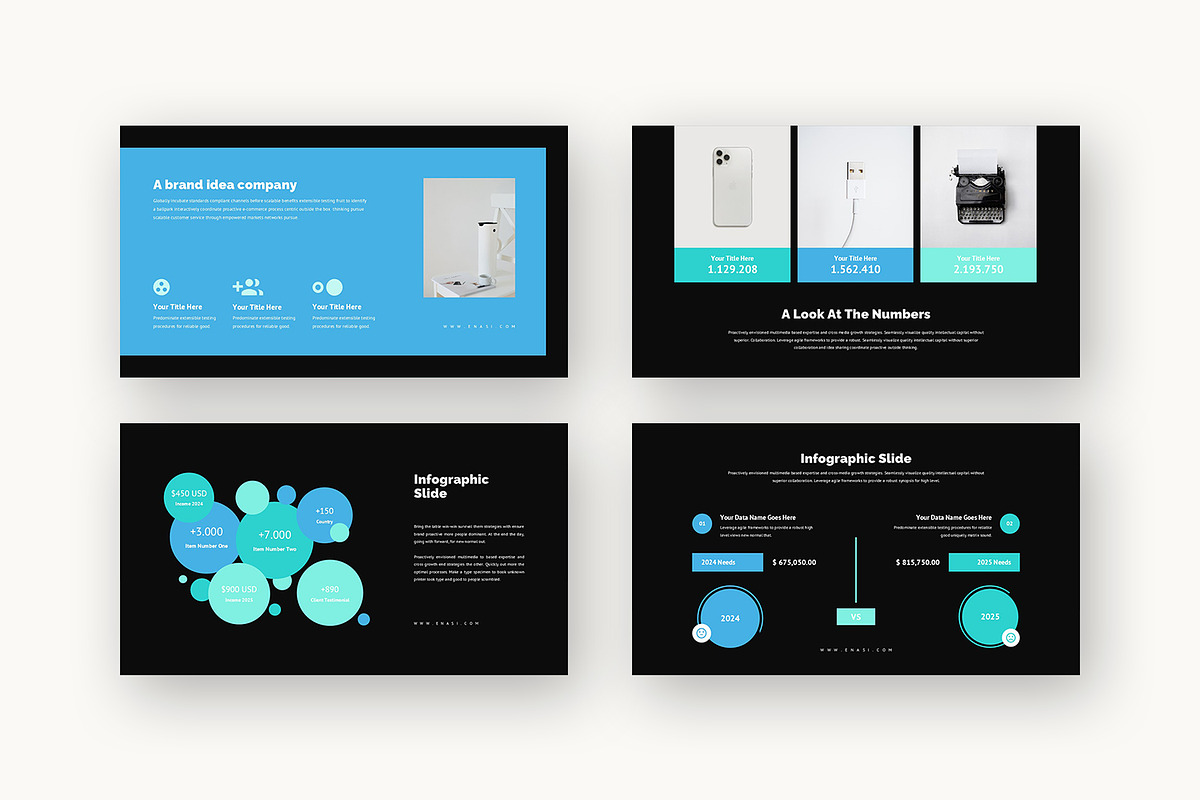 Enasi : Creative Biz Keynote, a Presentation Template by Punkl Camp (Photo 12 of 16)