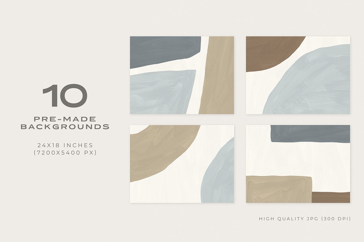 Organic Abstract Shapes Backgrounds, a Texture Graphic by Aesthetic Eye (Photo 5 of 15)