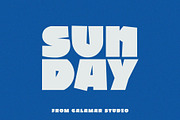 Extra Bold Sans Serif Font - Gaston, a Sans Serif Font by Calamar Studio (Thumbnail 8 of 12)