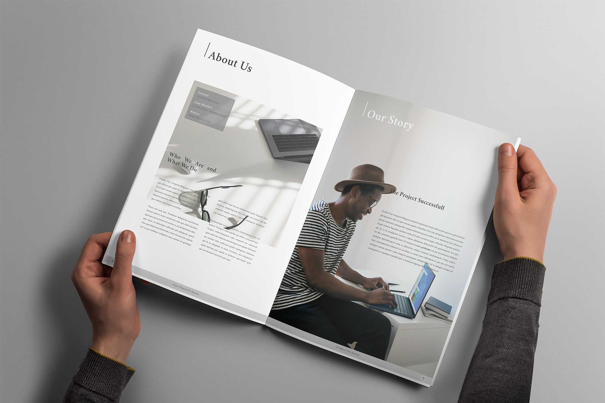 Proposal Template, a Brochure Template by Peunayah (Photo 4 of 15)