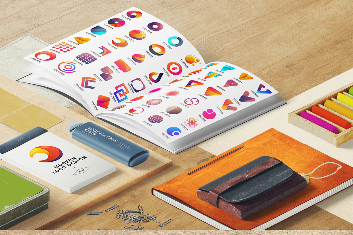 984 Modern Logo Shape, a Branding & Logo Template by Toonsteb (Photo 16 of 18)
