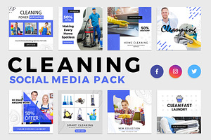 Cleaning Services Social Media