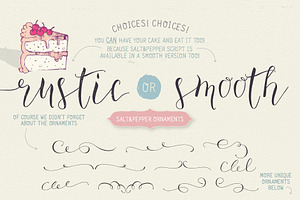 Salt & Pepper Font Duo