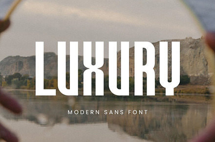 Luxury - Modern Condensed Sans Serif, a Sans Serif Font by TypeLogue