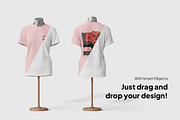 T-Shirt Mockup - Front View, a Shirt Mockup by graphicsauce (Thumbnail 4 of 4)