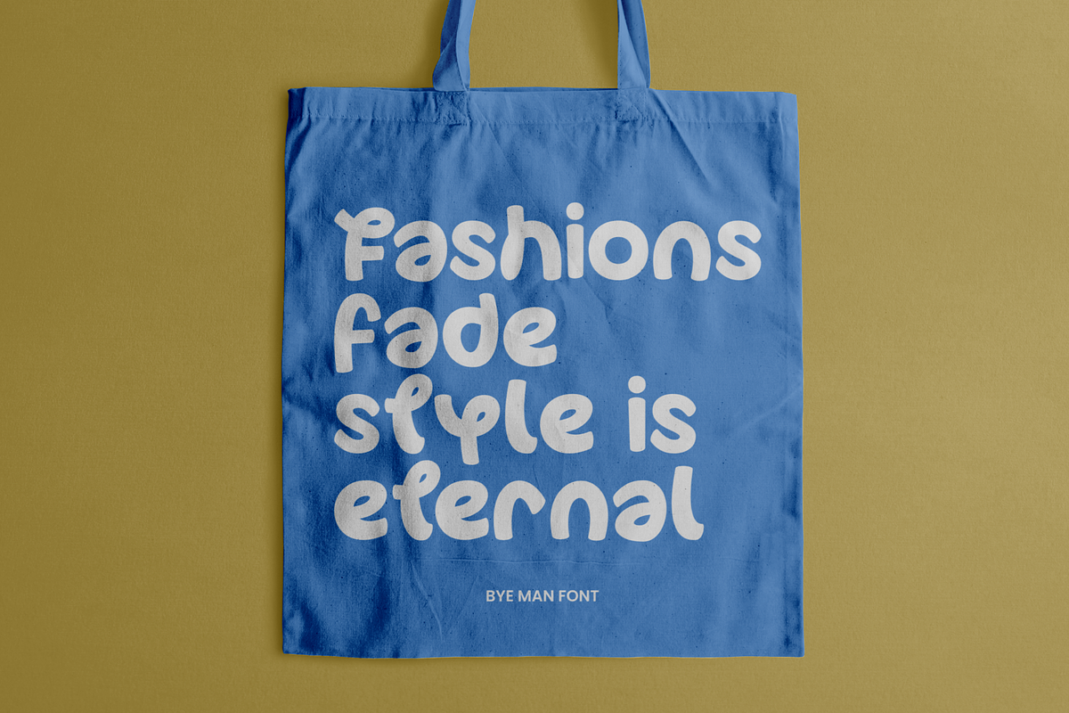 Bye Man, a Sans Serif Font by ahweproject (Photo 8 of 10)