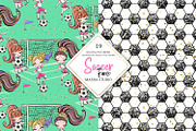 Soccer Seamless Digital Papers, a Pattern Graphic by Masha  Studio (Thumbnail 5 of 8)