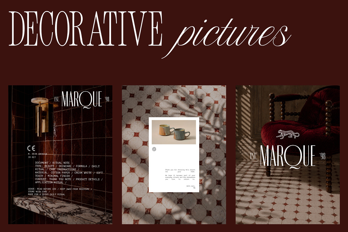 MARQUE - Packaging Mockups (14 PSD), a Packaging Mockup by Creatoom (Photo 12 of 15)