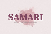 Samari - Modern Serif Font, a Serif Font by Design 265 (Thumbnail 1 of 7)