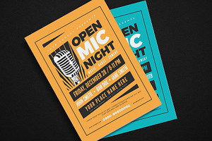 Open Mic Night Flyer