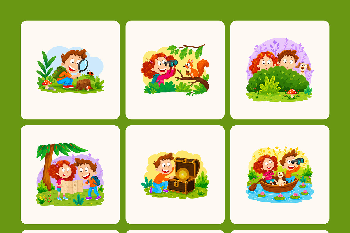 75 Comic Book Illustrations Bundle, an Education Illustration by Brickclay (Photo 9 of 12)