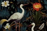 Repeat Pattern Nature Bird, a Pattern Graphic by Design Haus Gallery (Thumbnail 4 of 6)