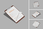 Clipboard Mockup, a Merchandise Mockup by seramoe (Thumbnail 1 of 5)