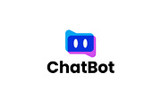 Chatbot logo template illustration, a Branding & Logo Template by Dyn Studio (Thumbnail 1 of 2)