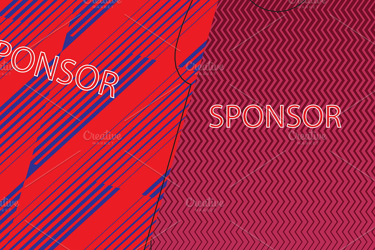 Modern Athletic Football Jersey, a Sport Illustration by samsulpassive (Photo 2 of 3)