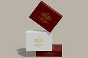 Luxury Box Mockup, a Packaging Mockup by Unerispace (Thumbnail 2 of 5)