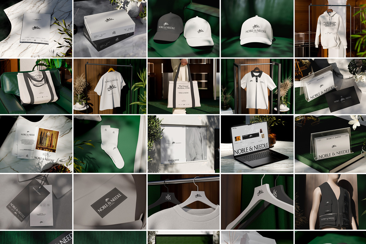 40 Clothing Brand Mockups Bundle, a Shirt Mockup by Vitora Mockup (Photo 2 of 12)