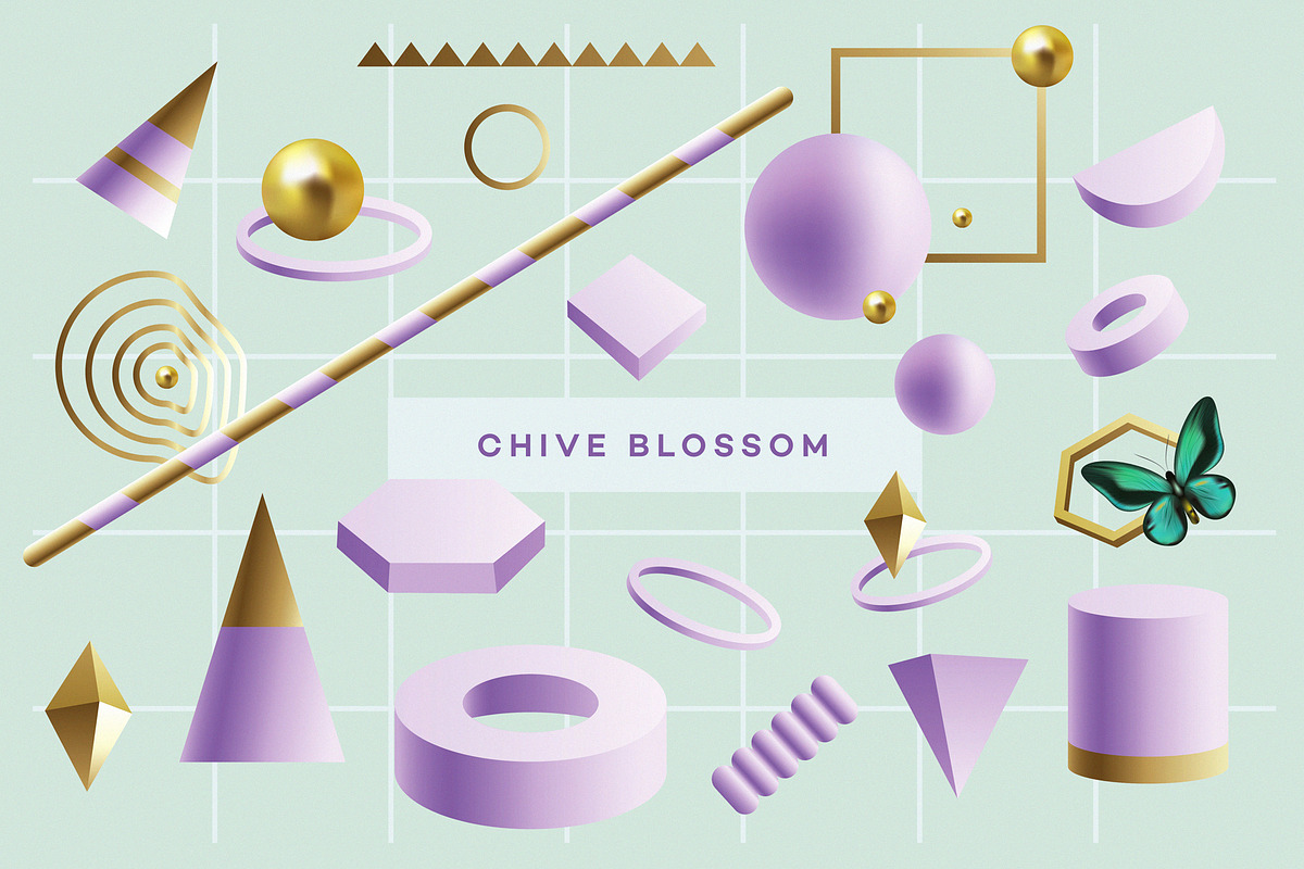 Illusion- 3D Geometric Objects, an Object Graphic by Polar Vectors (Photo 4 of 21)