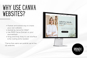 Therapist Canva Website Template, a Landing Page Template by Kromatic Design Studio (Thumbnail 4 of 8)