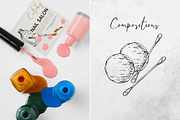 Makeup & cosmetics: nails, an Object Illustration by MsFlaffy (Thumbnail 2 of 8)