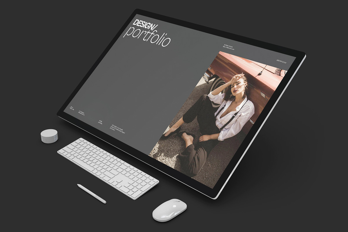 Bian Design Portfolio | CANVA, a Presentation Template by evgenystudio