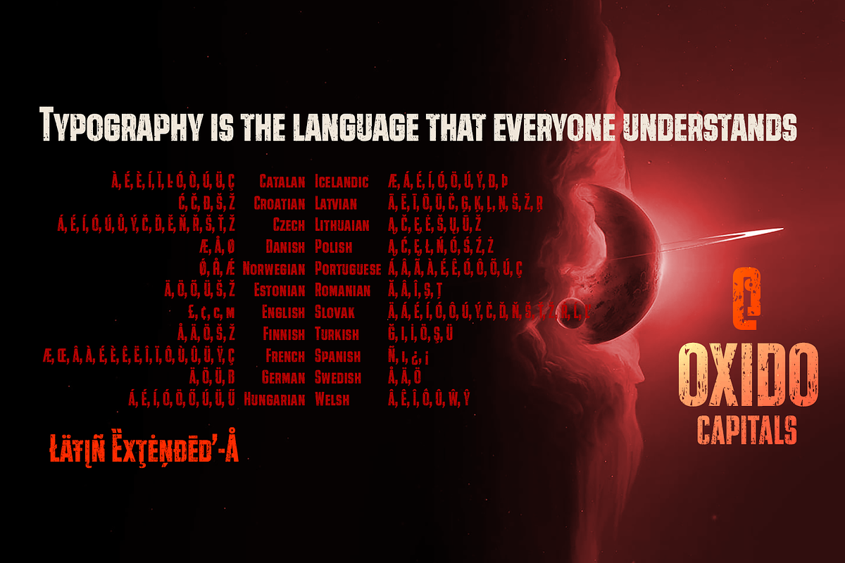 Oxido Caps | Solid & Eroded | Fonts, a Sans Serif Font by deFharo (Photo 4 of 9)