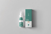 Nose Drops Mockup, a Packaging Mockup by DesignRushMarket (Thumbnail 3 of 9)