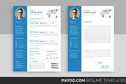 2-piece Elegant Resume set, a Resume Template by graphicforest (Thumbnail 1 of 9)