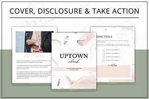 Ebook Template Canva Uptown