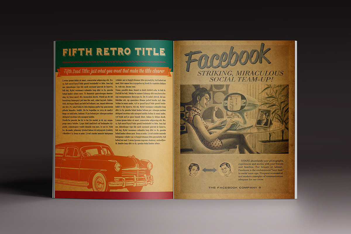 The Retro MGZ, a Magazine Template by Luuqas Design (Photo 8 of 10)