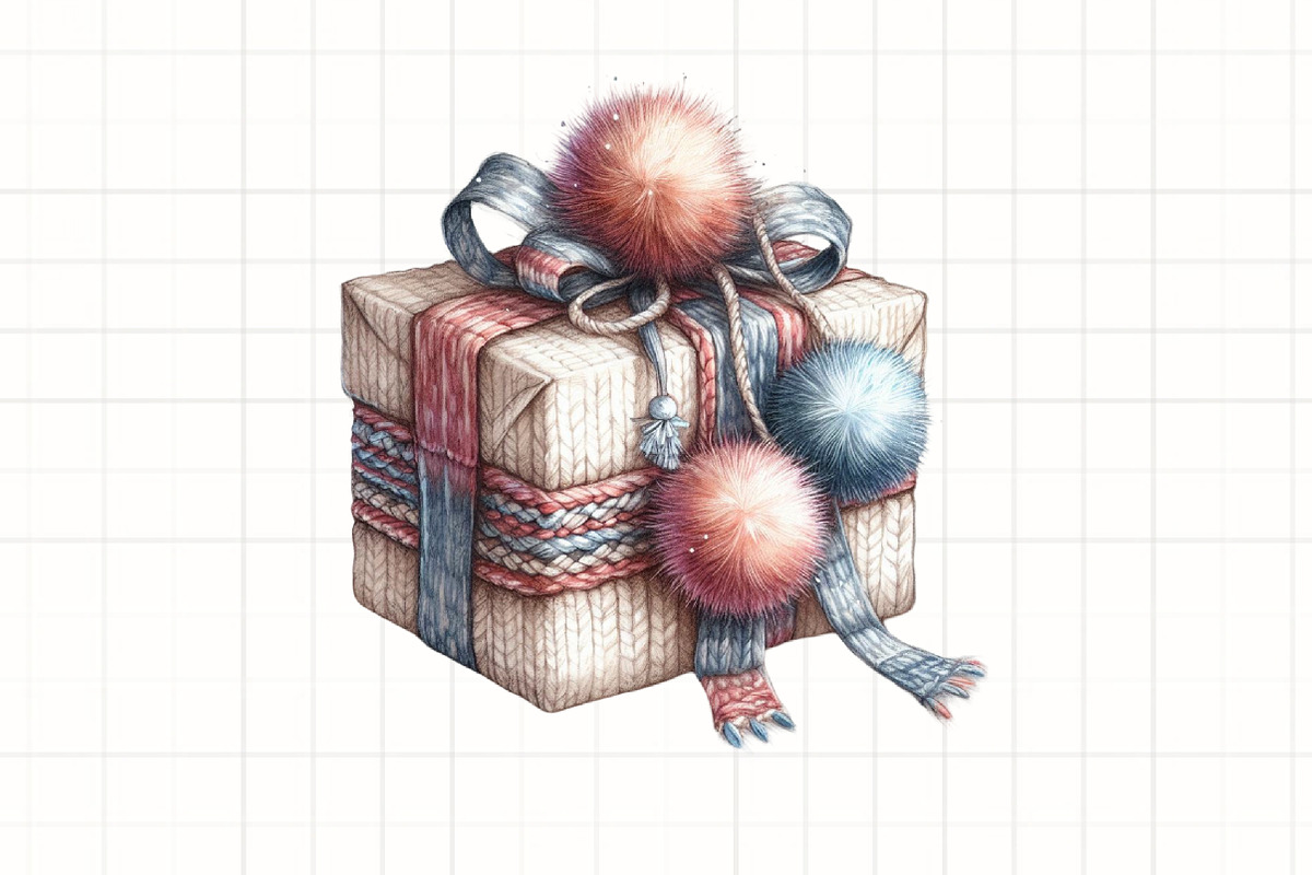 Christmas Present Clipart, an Illustration by CrexoraLab (Photo 4 of 5)