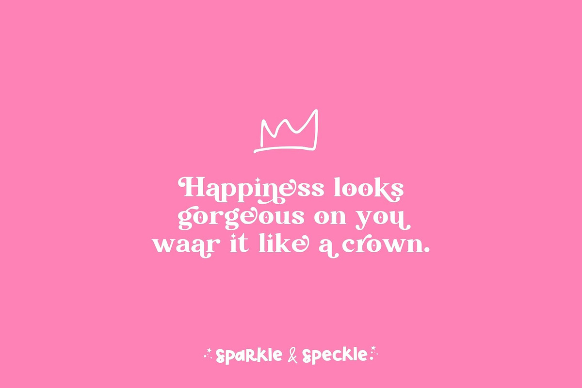 Bohemian Whispers Serif Font, a Serif Font by Sparkle & Speckle (Photo 3 of 7)