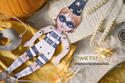 Vintage portrait/ paper dolls, an Animal Illustration by TanyaSchuka (Thumbnail 8 of 8)