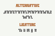 Zincid - Vintage Font, a Blackletter Font by Viswal Studio (Thumbnail 4 of 6)