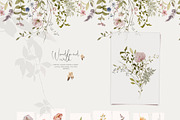 Woodland baby animals Field flowers, an Animal Illustration by 60secondsArt (Thumbnail 2 of 16)