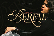 Berfal - Elegant Luxury Serif, a Serif Font by Qweera Studio (Thumbnail 1 of 12)