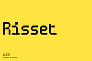 Risset, a Sans Serif Font by Nameless Type Foundry (Thumbnail 1 of 10)