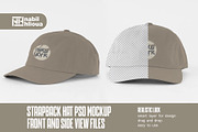 Strapback Hat mockup PSD Template, a Hat Mockup by NH graphic (Thumbnail 1 of 4)