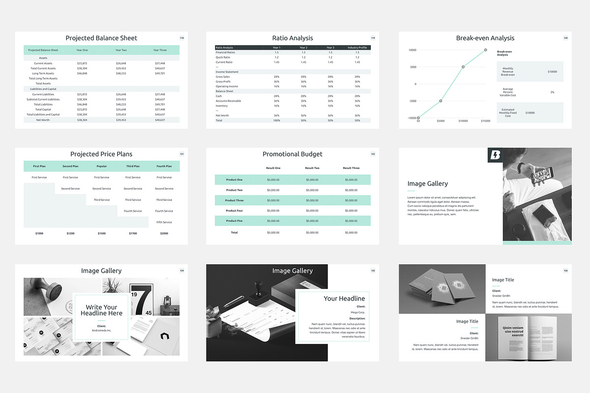 Extended Business Plan PowerPoint, a Presentation Template by JetzTemplates