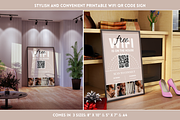 Beige WiFi QR Code Sign, a Stationery Template by SunshineStudioBoutique (Thumbnail 10 of 11)